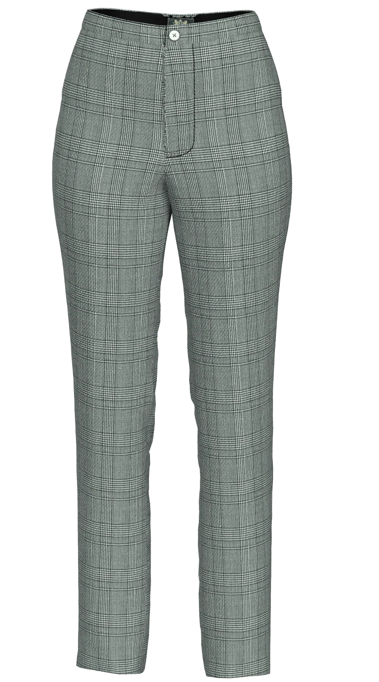 cigarette leg trouser