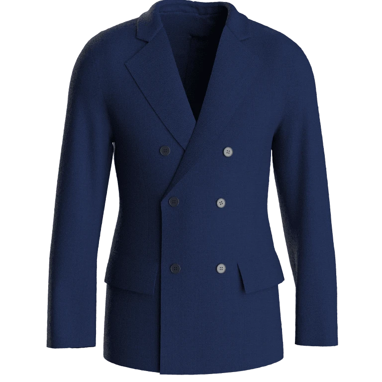 bespoke tailored double breasted jacket