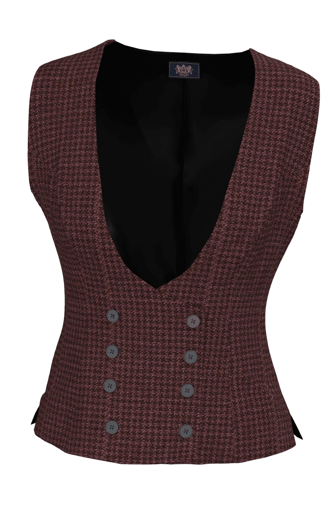 ladies db waistcoat