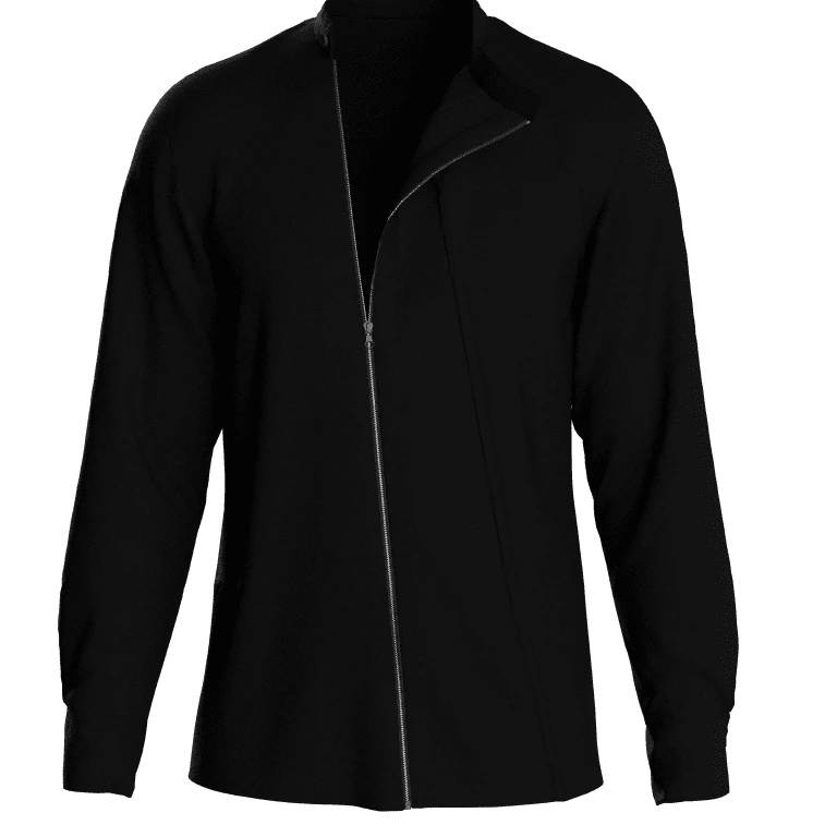 Modern zip shirt