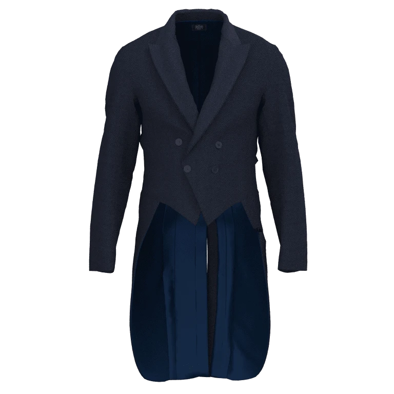 Bespoke Tailored Tail Coat Coat for corporate services