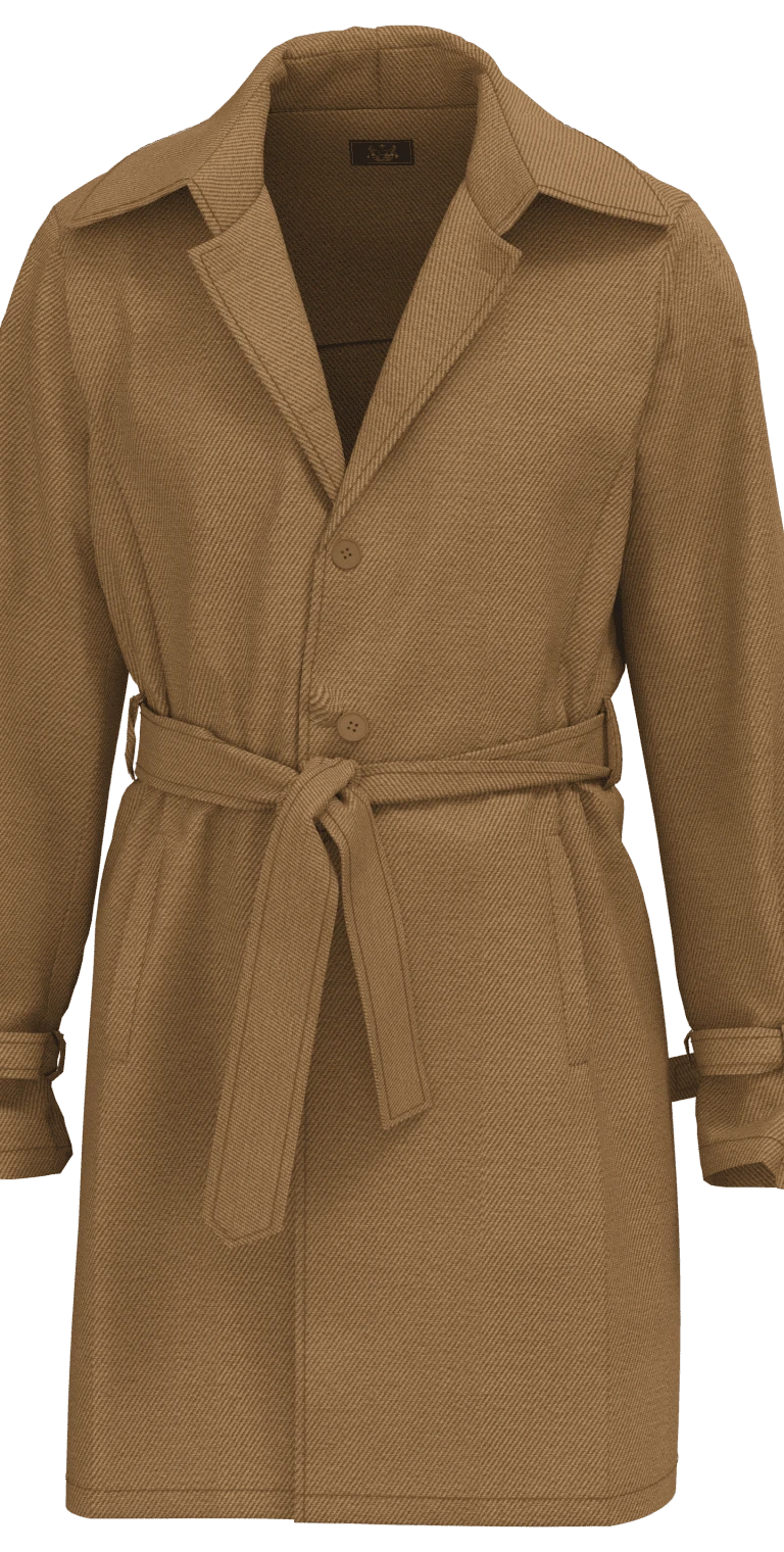Bespoke Tailored Trench Coat for corporate wear